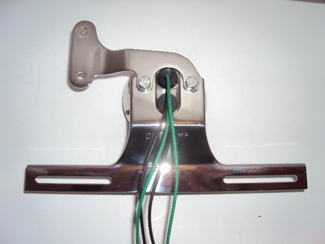 STOP Curved Arm Taillights w/ Plate Bracket Hot Rod Stepside Truck Chevy GMC, US $139.00, image 2