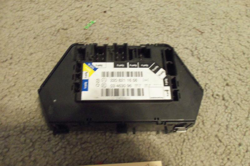 Mercedes w220 s-class right rear door computer control module seat #1