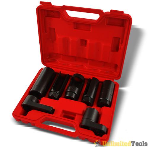 Oxygen sensor socket set - 7pc o2 sensor & oil pressure sending unit sockets new