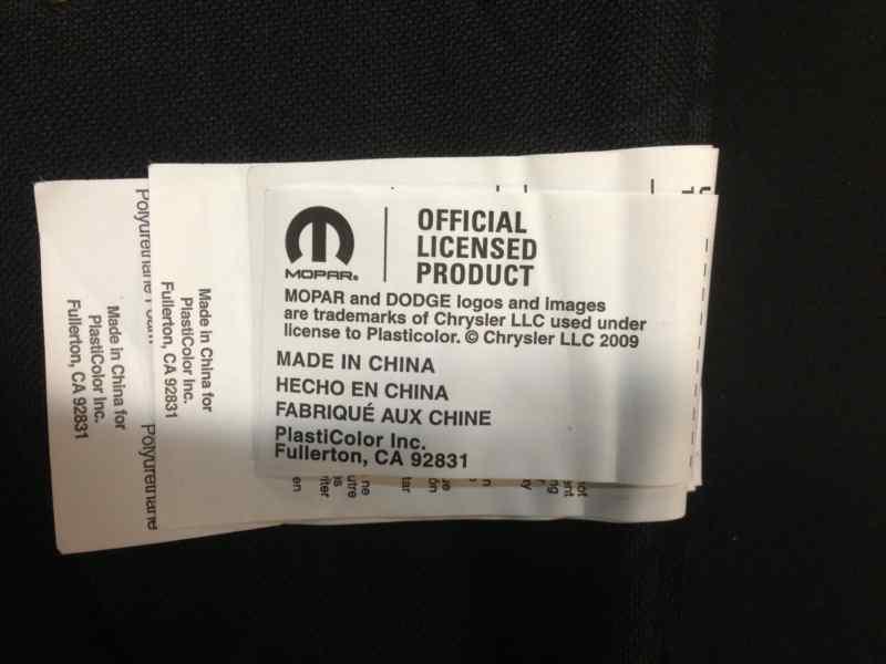 2010 Dodge Challenger MOPAR easy-on BLACK VINYL SEAT COVERS embroidered HALF OFF, US $175.00, image 3