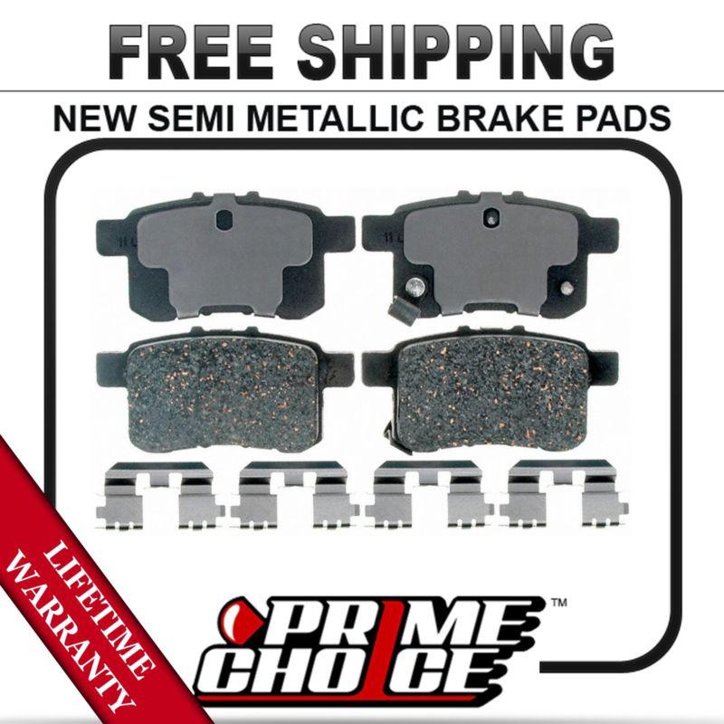 Purchase REAR SEMI METALLIC DISC BRAKE PAD KIT FULL SET WITH LIFETIME
