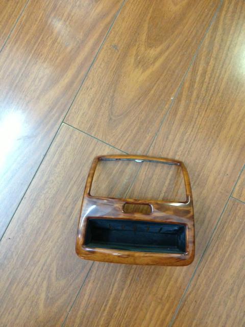 Center console rear wood trim bezel mercedes w220 00-06 s430 s500 s55 s600 