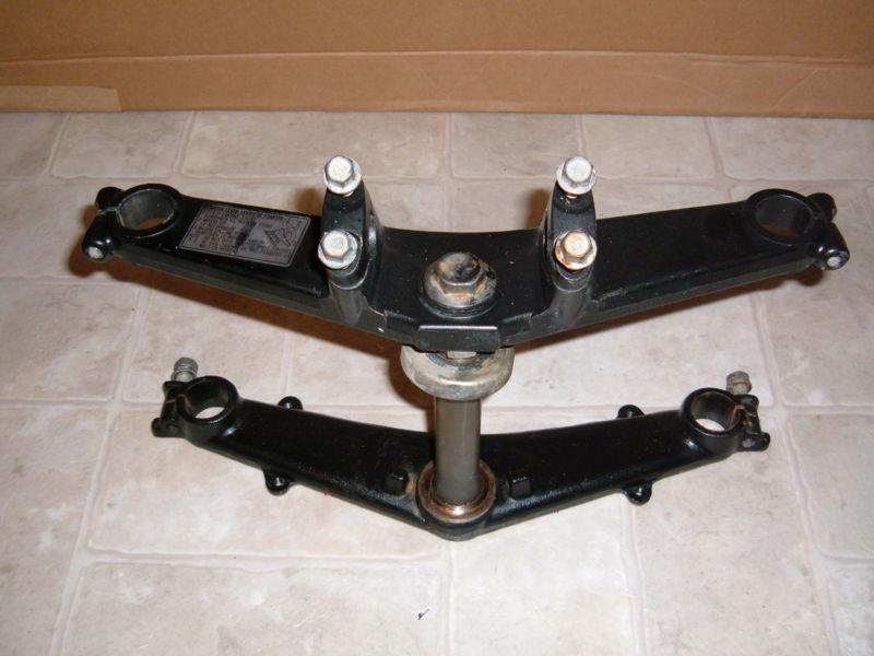 Yamaha ytm225  triple tree steering fork mounts fits tri-moto, ytm225dx