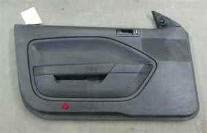 07-09 ford mustang lh driver door panel black oem