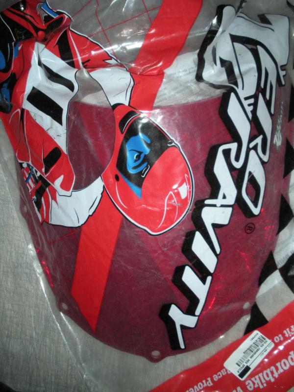 Zero gravity - sportbike red  windscreen honda cbr 954 02-03 -sr series