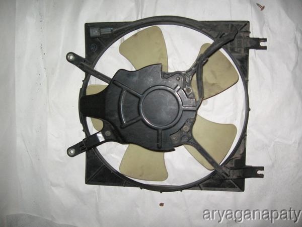 95-99 mitsubishi eclipse oem a/c ac air condenser cooling fan motor with shroud 