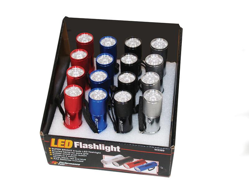 Wilmar corporation w2389 led flashlight display