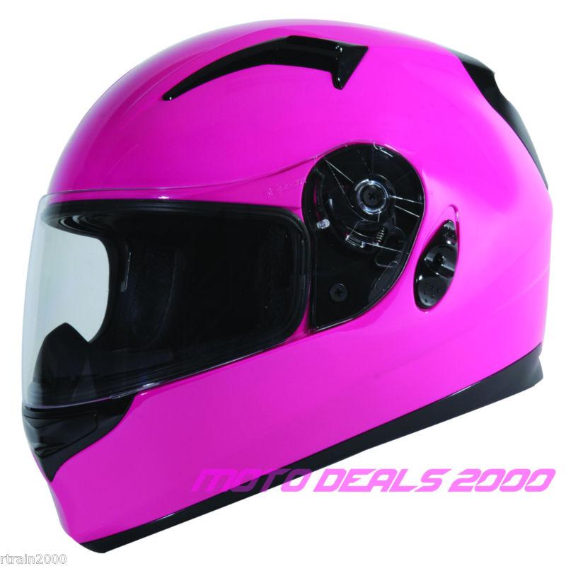 Purchase TORC T12 Blade Full Face Dual Visor Helmet DOT ECE PINK