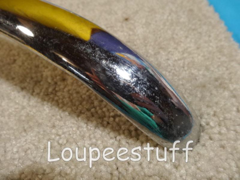 VINTAGE HOOD CHROME 18 1/2