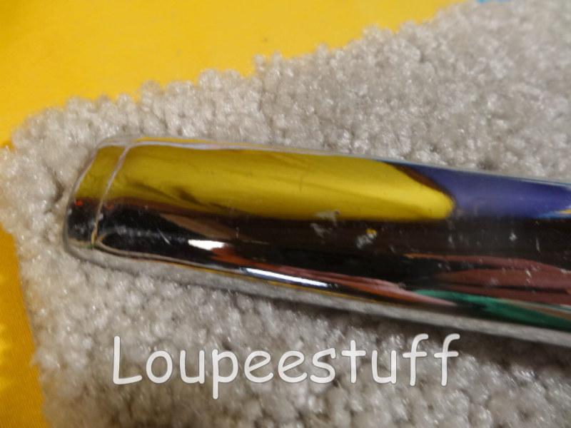 VINTAGE HOOD CHROME 18 1/2