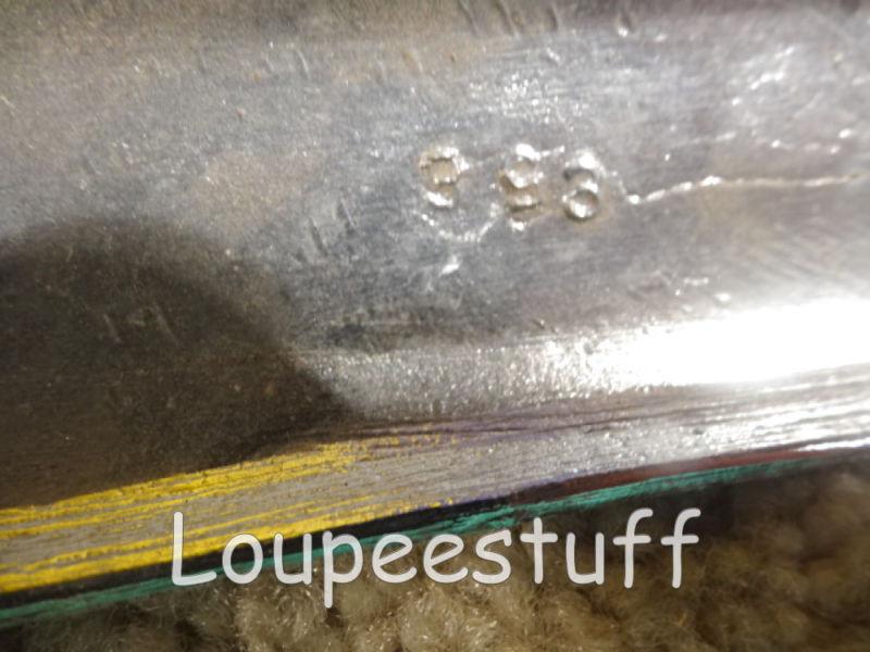 VINTAGE HOOD CHROME 18 1/2