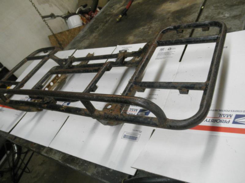 Honda big red '86   rear rack      some damage