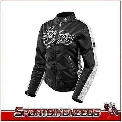 Icon hella street angel black white jacket medium md
