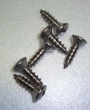 New 1960 chevy impala convertible visor support screws