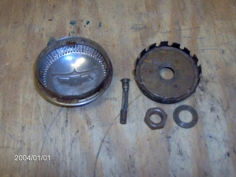 53,54,CHEVY,CHEVROLET,BEL AIRE,CLUB COUPE,150,210,HORN BUTTON, US $25.00, image 2
