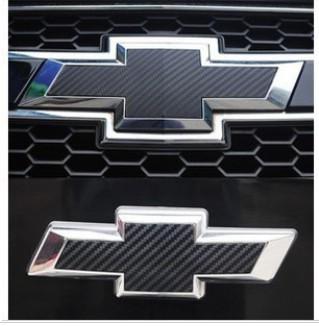 New black carbon fiber  chevrolet cruze  emblem logo mark front & rear sticker