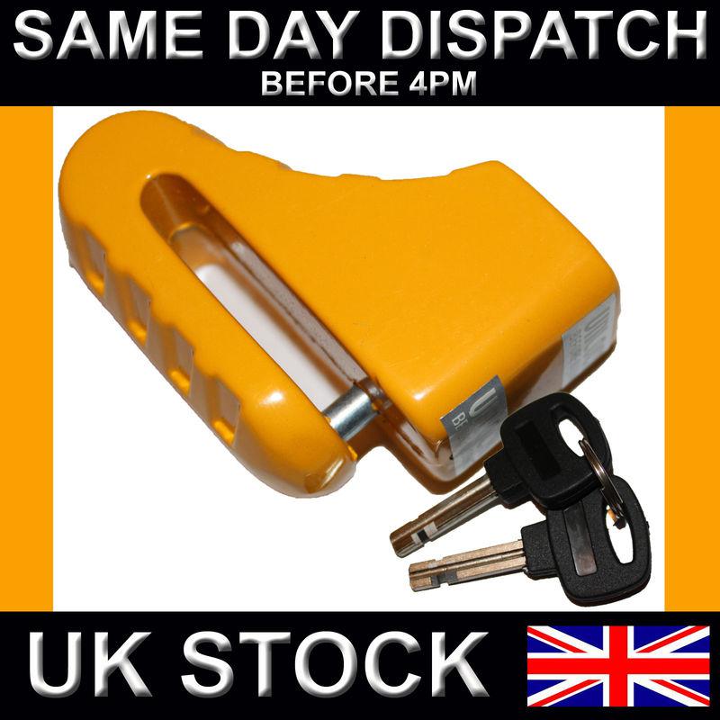 Buy Motorbike Scooter Motorcycle Security Disc Padlock Lock With 2 Keys