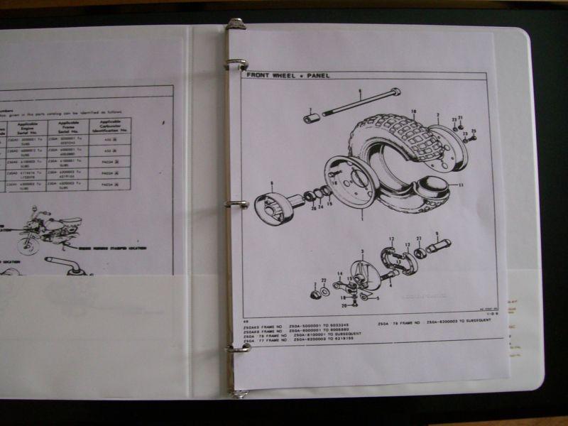 Buy Honda CT70 Parts List, Catalog, Manual / Assembly Diagram 80 81 82