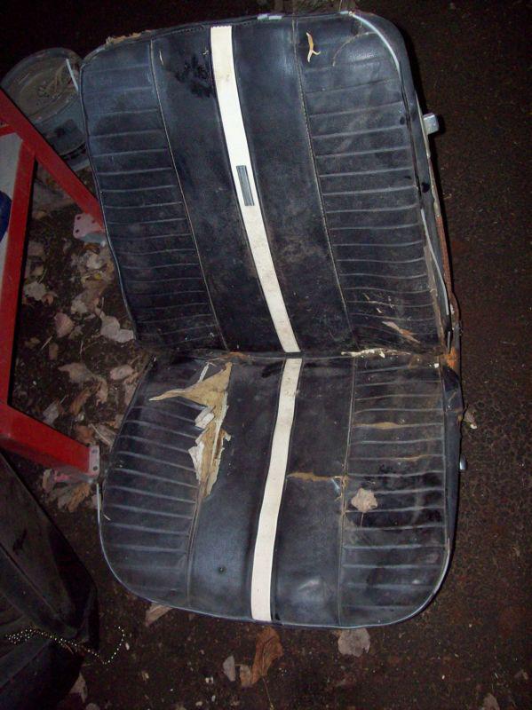 67 nova ss driver bucket seat  ?