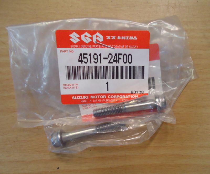 Two genuine 99-07 suzuki gsx1300r front seat bolts / # 45191-24f00 (6x40)