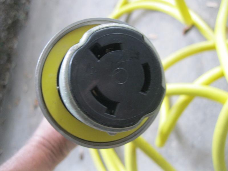 Buy HUBBEL MARINE SHORE POWER CABLE USED 50A, 125/250V, 50' YELLOW VINYL CABLE in Metairie