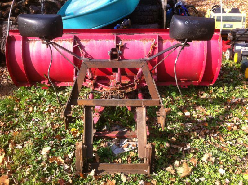 Buy WESTERN SNOW PLOW (7' 6") WITH PUMP, LIGHTS CABLES AND MOUNT in