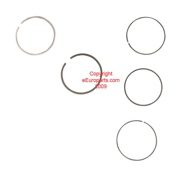 New crp piston ring set (std) bmw oe 11251437077