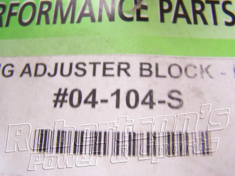 LENCCO PERFORMANCE SPRING ADJUSTER BLOCK 04-104-S SNOWMOBILE SKIDOO SKI DOO, US $20.00, image 4