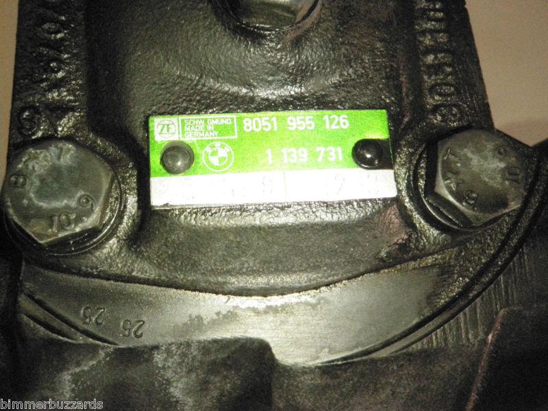 BMW E34 ZF 525I 535I POWER STEERING PUMP GEAR BOX & ARM HYDRO RACK M50 M30, US $71.95, image 2