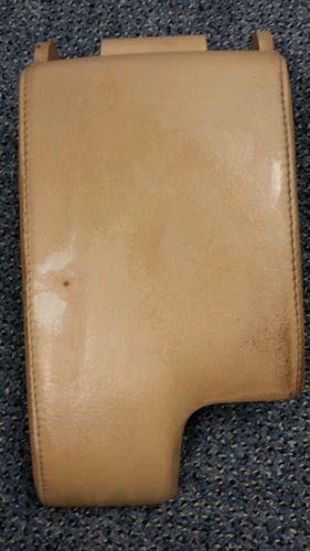 Oem bmw e46 99-05 325i 328i 330i center console armrest tan leather 