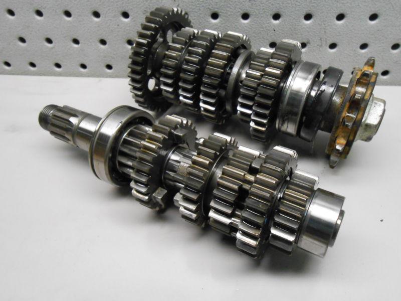 K79 kawasaki ex 250 ninja 250 2011 engine transmission shafts and gears