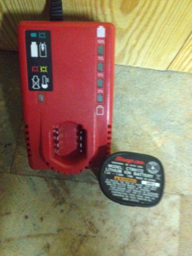 Snap On Tools 7.2 Volt Lithium Ion Battery Ctb6172 And Battery Charger Ctc772, US $0.99, image 3
