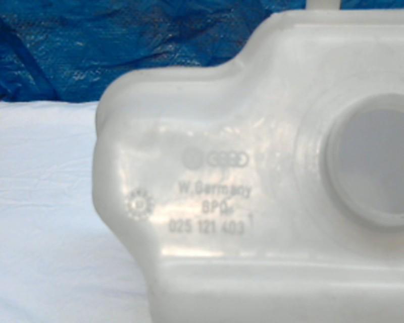 Vw vanagon upper coolant tank 025 121 403