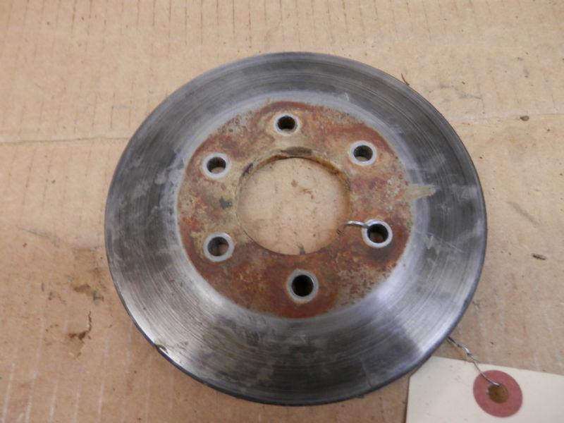 2006 yamaha grizzly 660   rear brake disc