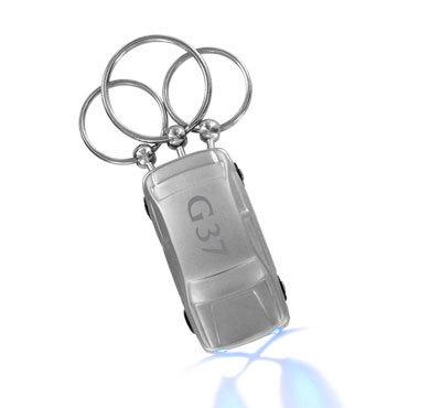 Infiniti genuine key chain factory custom accessory for g37 style 2