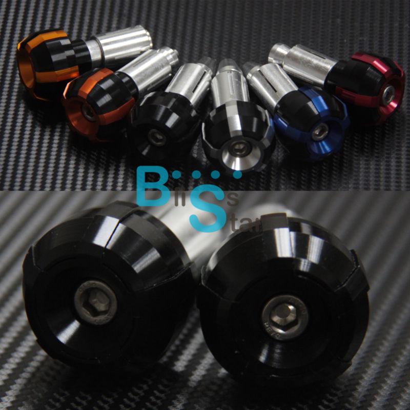Cnc bar end plugs for 7/8" 22mm 26mm standard handle bar motorcycles scooter