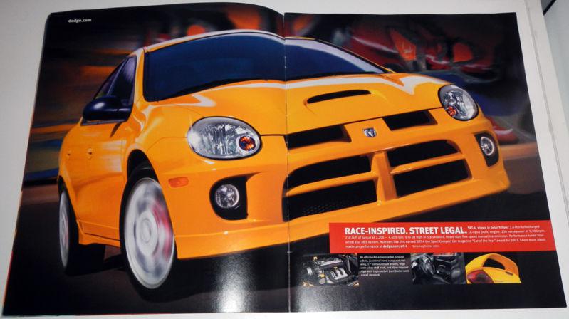 2004 DODGE NEON BROCHURE, US $6.99, image 3