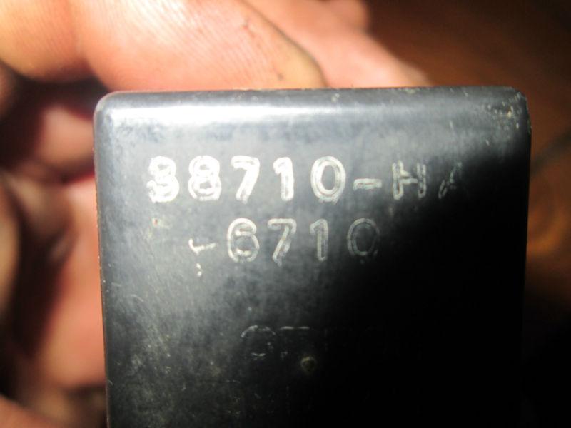 1987 87 honda trx350 fan control unit 38710-ha7-6710-m1 trx fourtrax 350 500