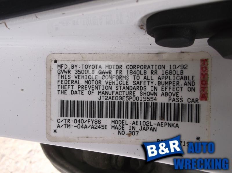 Radio/Stereo for 93 TOYOTA COROLLA ~, US $94.95, image 6