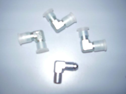 4 brakeline fittings 90 degree # 4 jic 1/8" npt