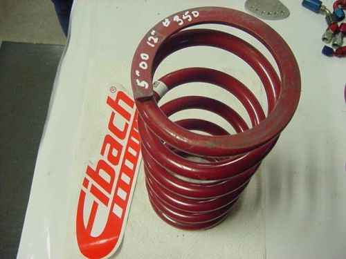 Eibach #350 rear 5"od x 12" tall powdercoated coil spring imca wis nas dr107