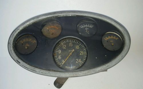 Vintage stewart warner gauges