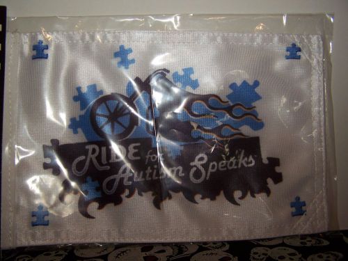 Motorcycle flags 6x9 ride for autism/ last one