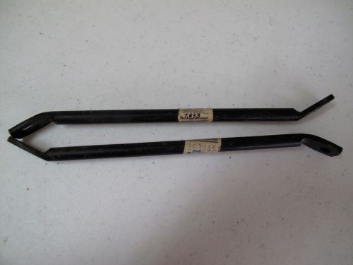 Pair of nos gm 69 camaro front spoiler brackets #3938691 copo zl1 yenko l78 l89