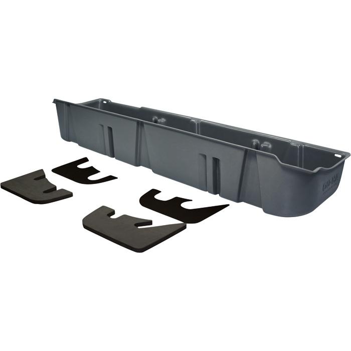 Du-ha under seat truck storage 2011-12 ford f150 s-crew w/factory subwoofer gray