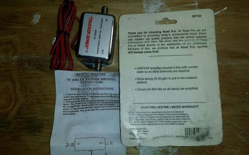 12 volt coaxial,  antanna amplifier, truckers/campers