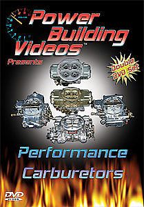 Power building videos d-carb performance carburetors dvd
