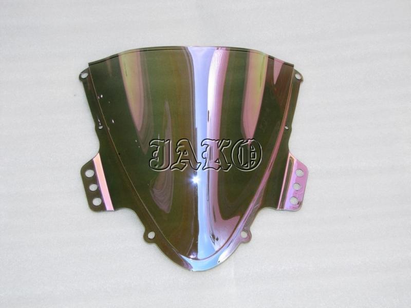 Windshield light iridium screen racing windscreen for suzuki gsx-r1000 2005-2006