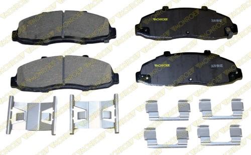 Monroe cx679a brake pad or shoe, front-monroe ceramics brake pad