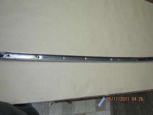 Plymouth valiant 1964 rh weatherstrip channel 2dr hdtp